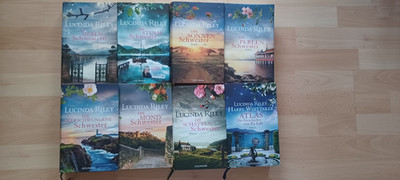 Die sieben Schwestern 1-8 von Lucinda Riley Hardcover gebunden komplett PA Salt