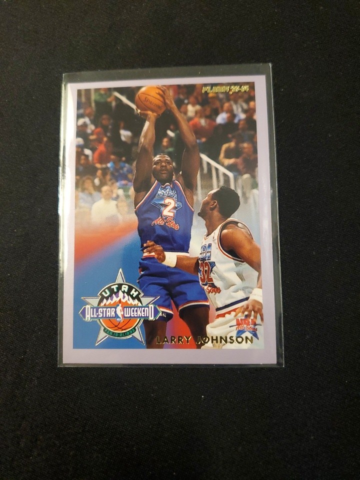 1993-94 Fleer #4 Larry Johnson All-Stars(C)