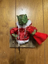 Squirrel Taxidermy Grinch Squirrel Christmas Gift Grinch