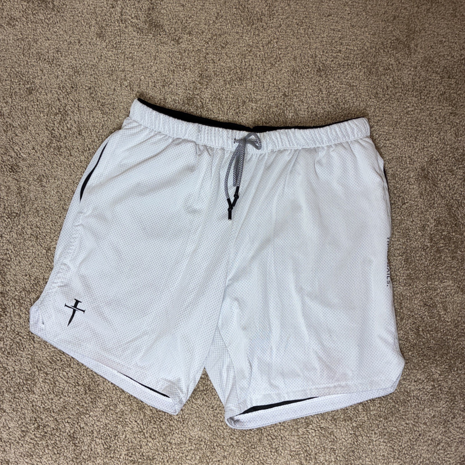 Three Nails Athletic Compression Lined Shorts Men… - image 1