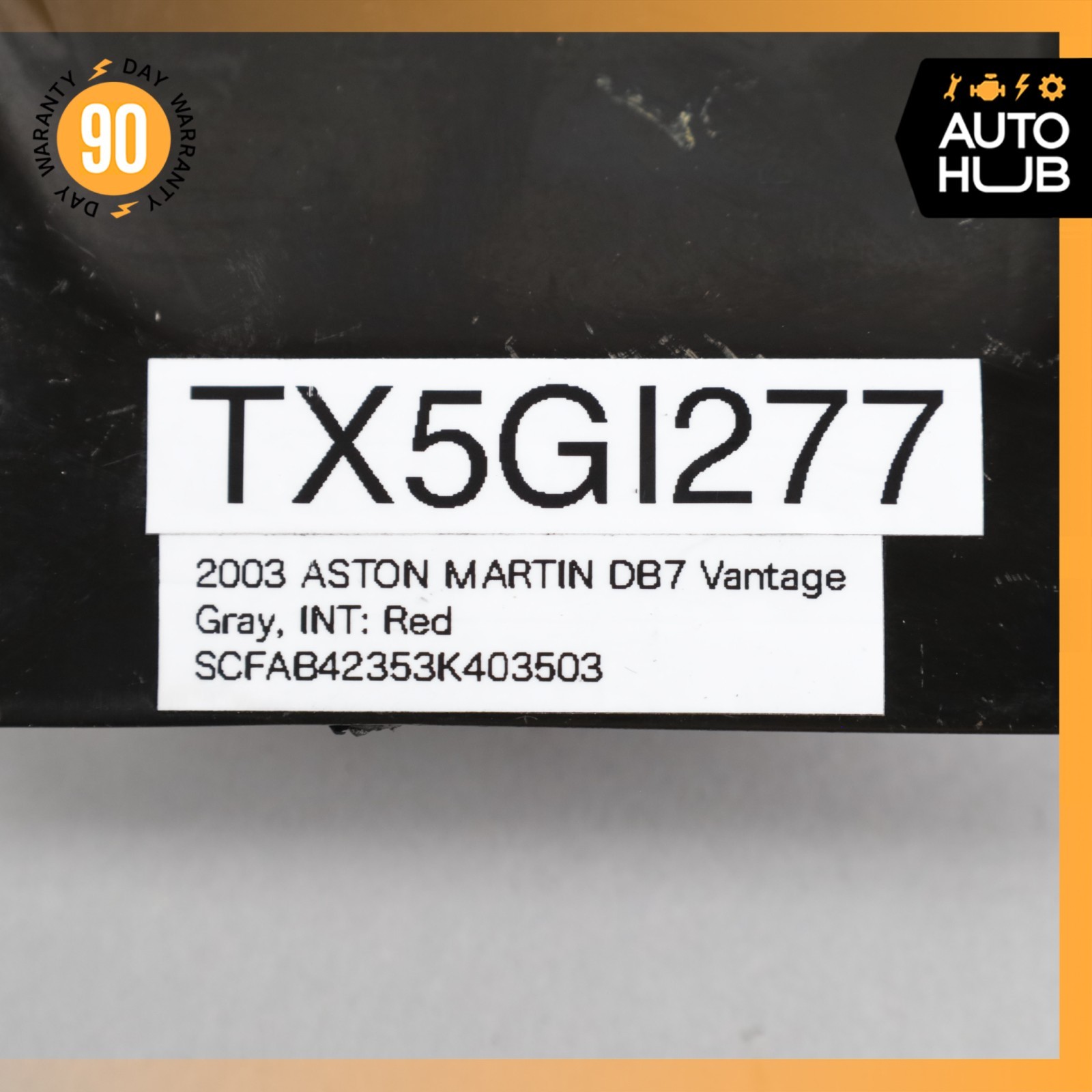 Aston Martin DB7 Vantage Engine Hood Lock Latch Set 6482493 OEM 35k