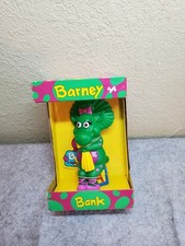 Barney Baby Bop bank vintage 1992 Lyons NWT in box