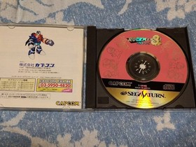 CAPCOM Rockman 8　Mega Man 8　 Metal Heroes Sega Saturn Game JP Tested Used