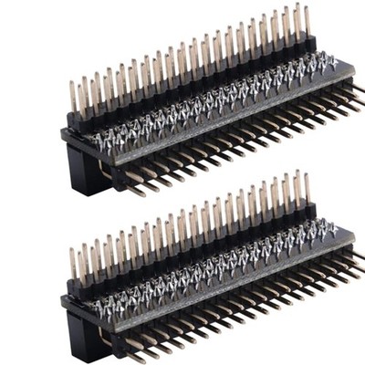 GPIO Extension Header 1-to-2 40 Pin Adapter Board für Raspberry Pi 4 3B+ Zero W