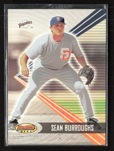 2001 Bowman's Best Sean Burroughs #129 card