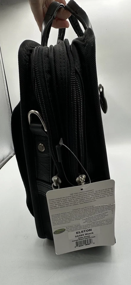 McKlein ELSTON | 15” Nylon Doble Compartimento Maletín para Laptop Foto 3 de 4