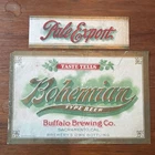 Pre Pro Buffalo Brewing Bohemian Sacramento, CA Paper Beer Label W Neck Label