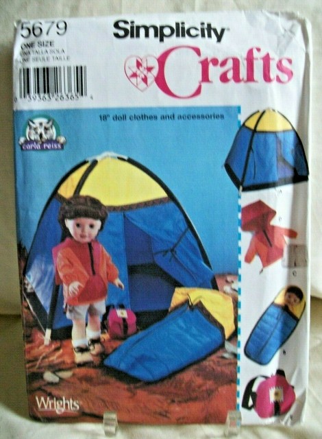 18 doll camping accessories
