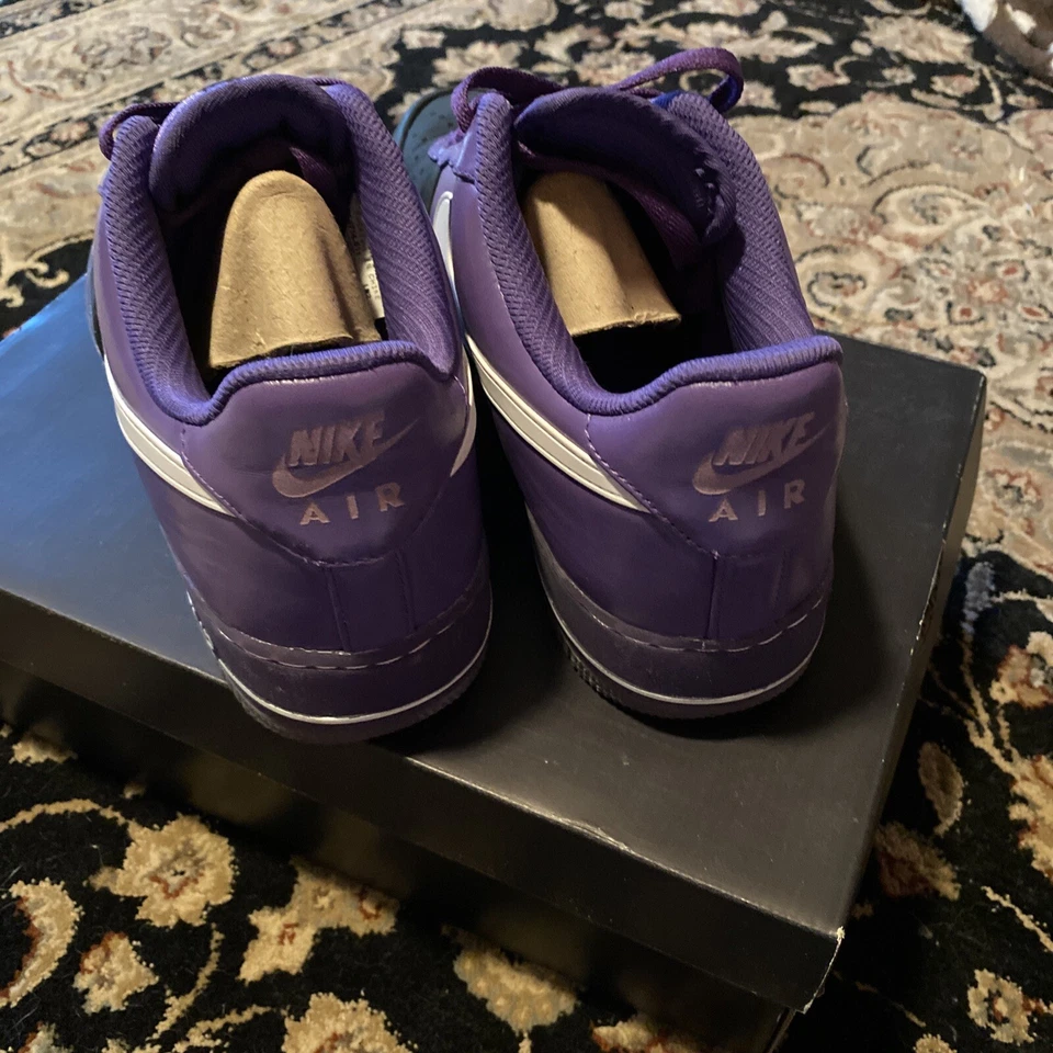 nike air force 1 low jd purple Huarache supreme Asia heat mens 9.5 worn once - Image 2 of 4