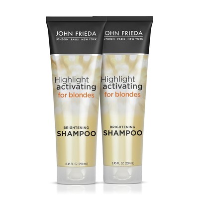 John Frieda Sheer Blonde Brightening Shampoo with Avocado Oil and Vitamin C - Fl