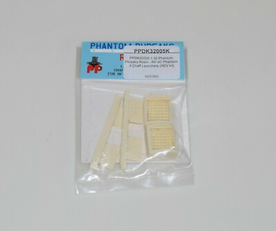 PHANTOM PHREAKS K32-005 CHAFF LAUNCHERS FOR PHANTOM II  RESIN PARTS  1/32