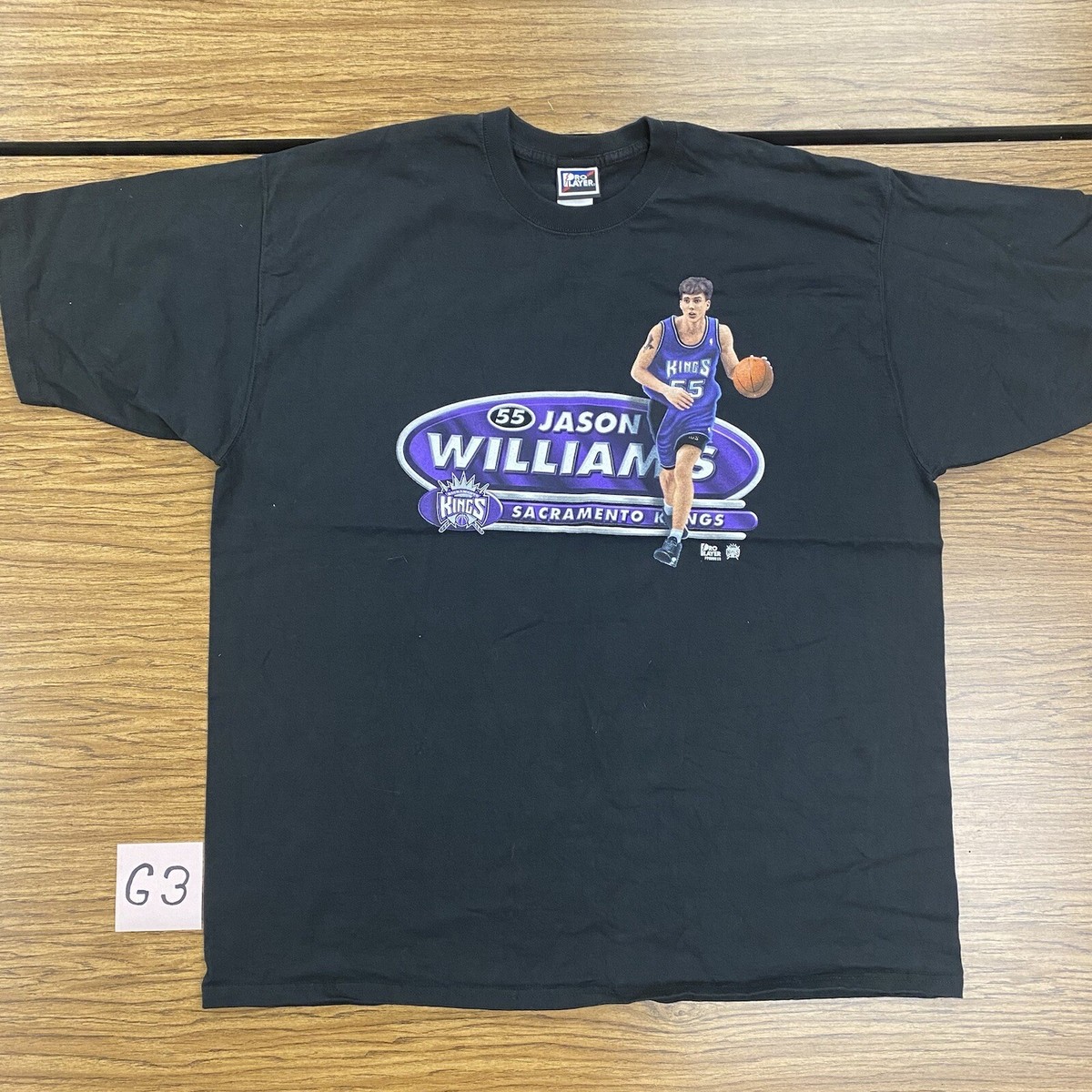 Vintage Men's XXL 2XL Jason Williams Sacramento Kings 00s Vintage Men's XXL 2XL Jason Williams Sacramento Kings 00s