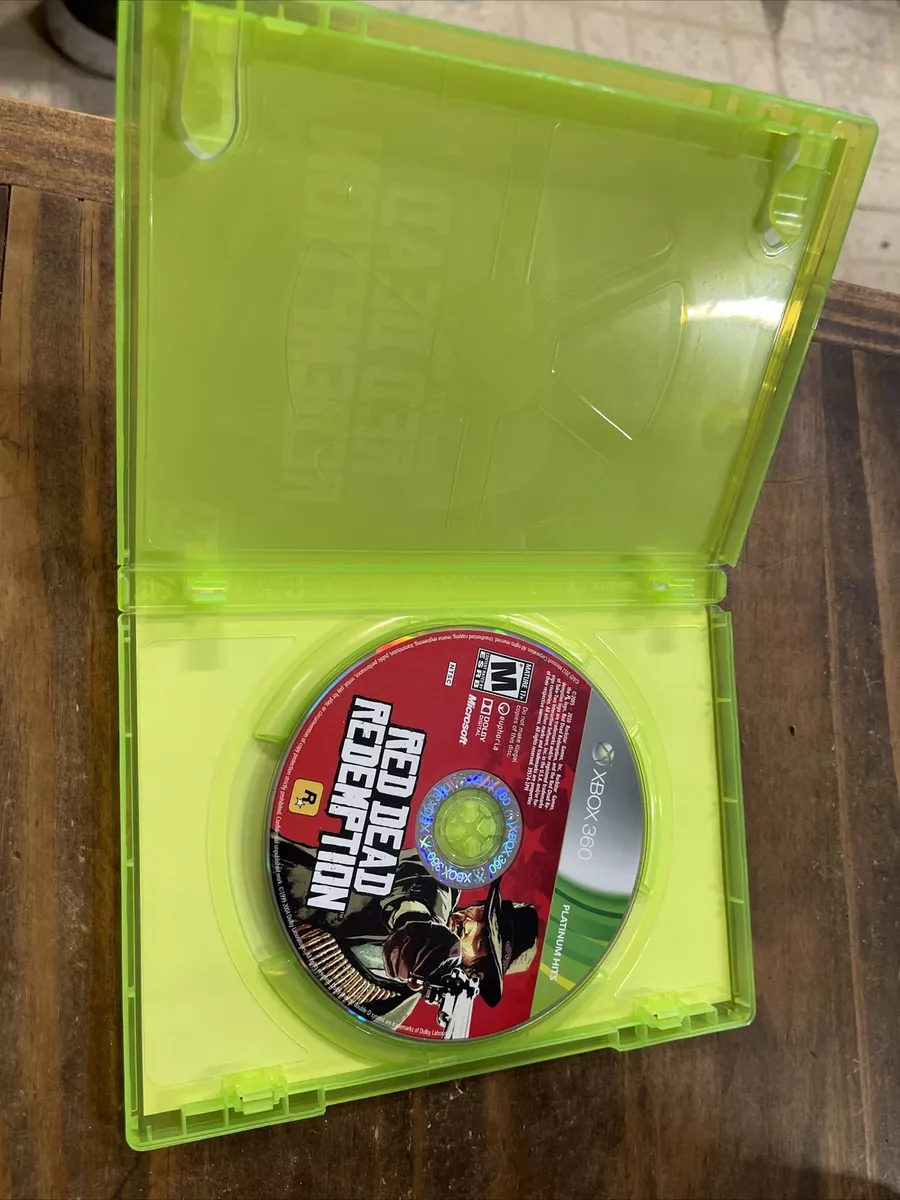 Red Dead Redemption - Xbox 360 Game - Complete & Tested Platinum Hits  710425398216