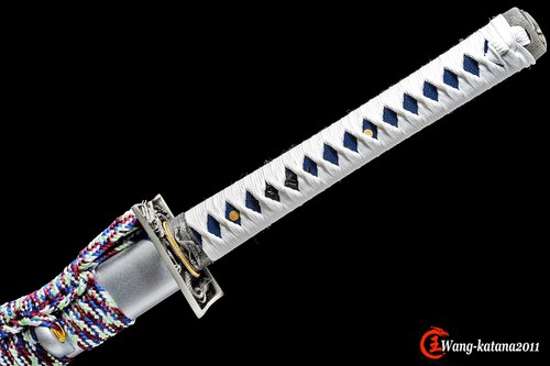 Espada Recta Ninjato 1095 Acero al Carbono Japonesa Ninja Fulltang - Imagen 11 de 12