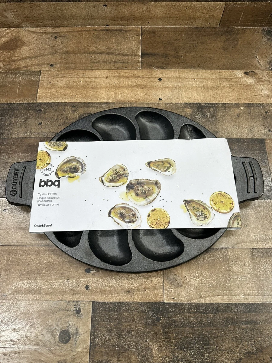 Outset Cast Iron Oyster Grill Pan