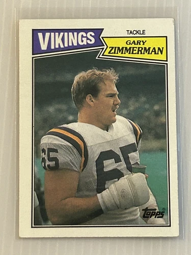 1987 Topps - #207 Gary Zimmerman (RC)