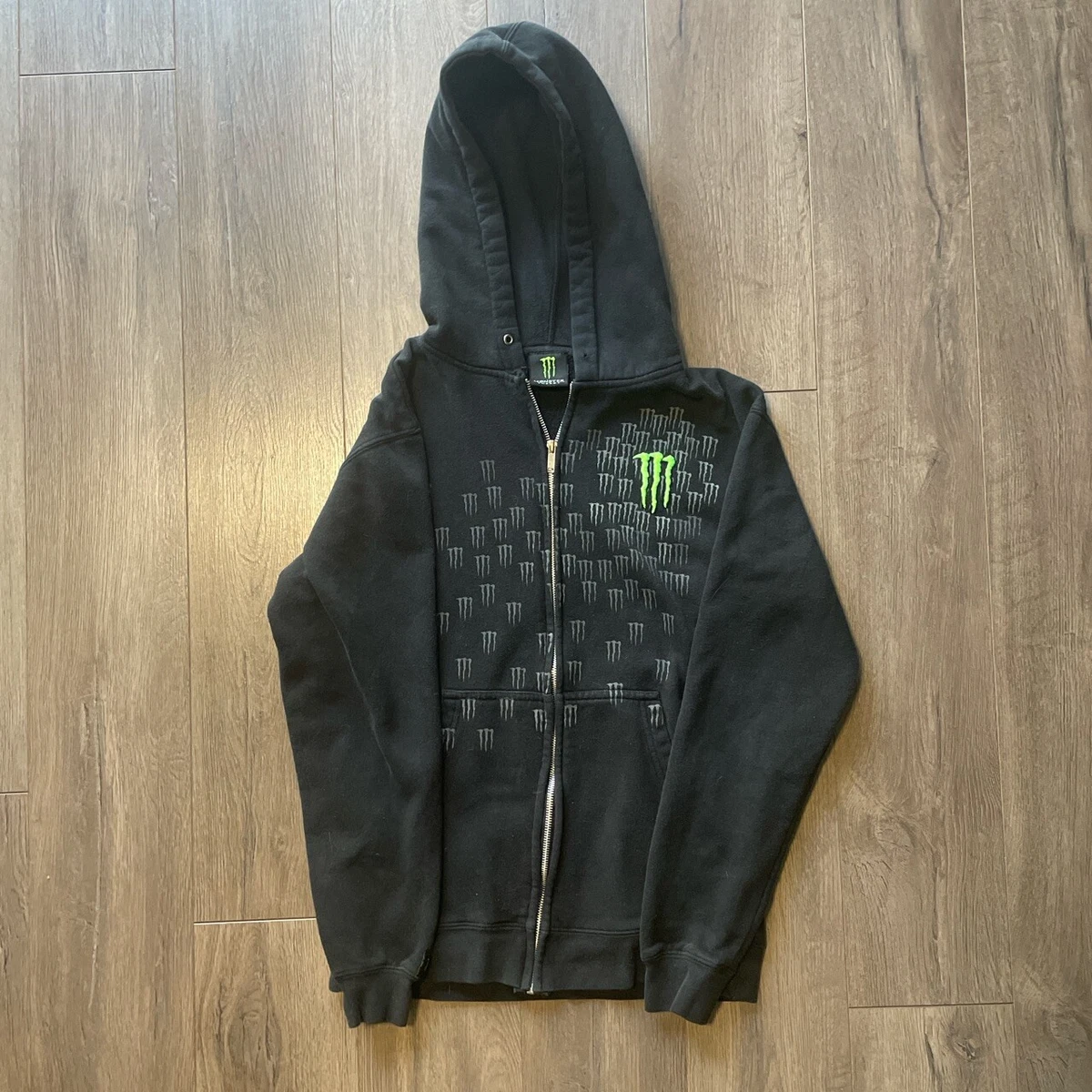 monster energy zip up