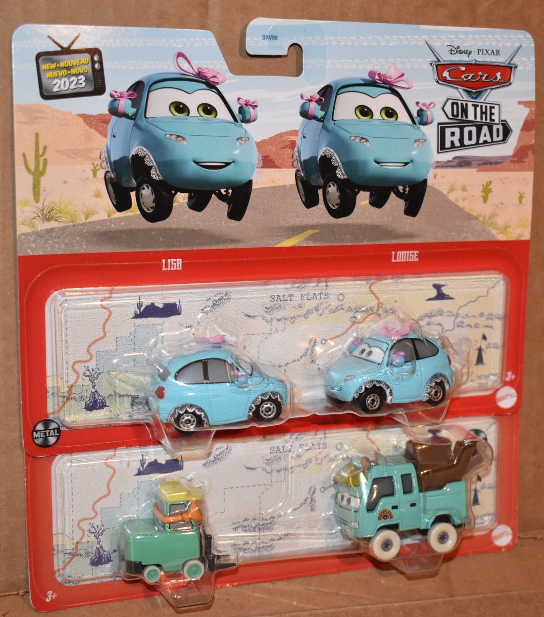 Disney Pixar Cars On The Road Lisa, Louise & Sarah Coggs