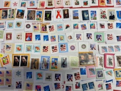 100 26¢ - FOREVER 78¢ US POSTAGE STAMPS NOT USED AS INTENDED 4