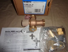 WATTS 3/4 MMV-QC-M1 HOT WATER TEMPERATURE CONTROL VALVE 3/4" MIXING NEW
