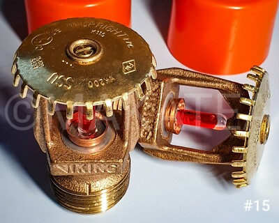 Sprinkler Sprinklerkopf #15 Viking VK200 SSU K115  rot   68°C/155°F  3/4''