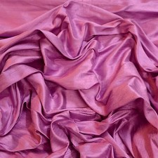 Orchid Pink Dupioni Silk, 100 Silk Fabric, 44" Wide, By The Yard S-241