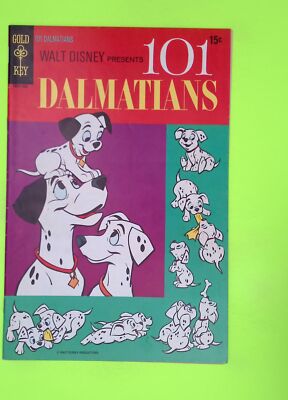 101 Dalmatians #1 One-Shot 1970 Gold Key Mid Grade Comic Book K69-113