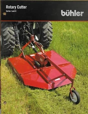BUHLER ROTARY CUTTER SERIES I & II Y410LS Y510LS Y510 Y620 Brochure Price List