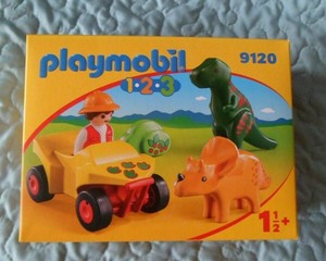 playmobil 123 dinosaurios