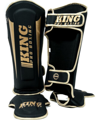 King Pro Boxing Shin Guards KPB/BG Revo 6 Muay Thai Kickboxing Twins