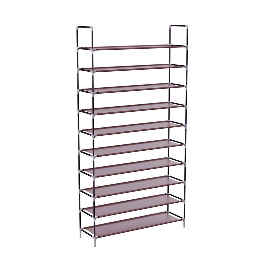 DIY Large Shoe Rack Storage Organizer Shelf Freestanding Shoe Closet, 25-50Pairs