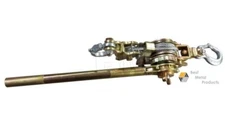 2 TON CABLE RATCHETIN LEVER HOIST HAND PULLER  COME ALONG 2 HOOK  0900132
