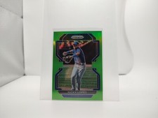 2022 Panini Prizm Tier II Lime Green Prizm #129 Nicky Lopez Royals #'d  /125