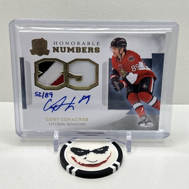 2013-14 Upper Deck The Cup Cory Conacher Honorable Numbers 🔥 # 52/89🔥