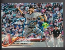 2018 Topps * JIMMIE SHERFY * Diamondbacks Signed Card (SIP242)