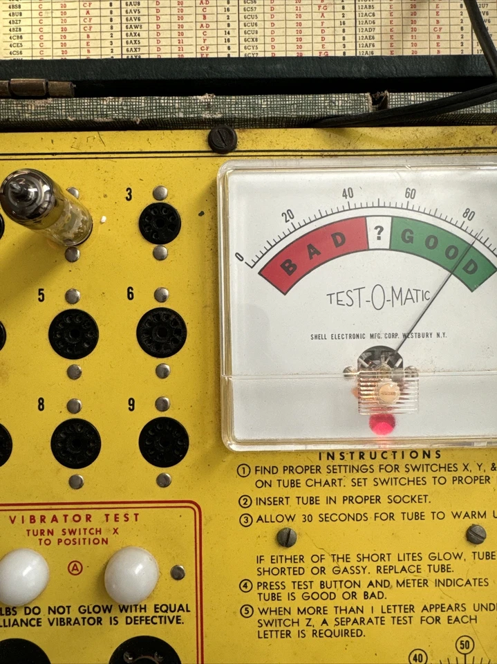 Par de prendedores dorados realistas 6CF6 reemplaza 6CB6 / 6AW6 / 6DC6 / 6DE6 / 6DK6 / 6HQ6 Foto 2 de 4