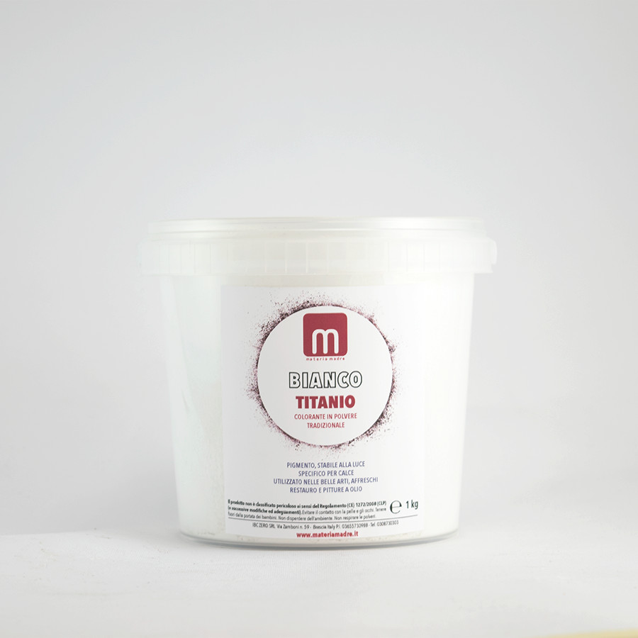 Bianco di Titanio 1kg: Pigmento Puro per Calce e Belle Arti - Prezzo Online