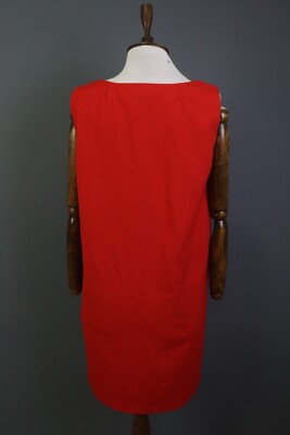 Love Moschino Sinv Viscose Red A-Line Tank Knee Length Dress | eBay