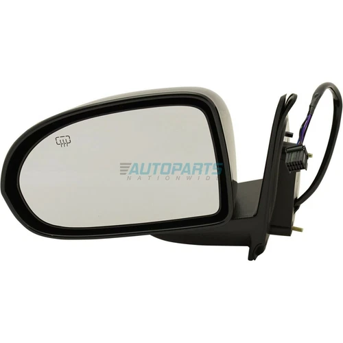 New Power Mirror Heated Manual Folding Left Fits 2016-17 Jeep Compass CH1320423