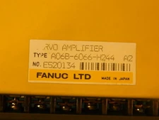 FANUC A06B-6066-H244 SERVO RECONDITIONED  w/ 6 M WAR EXCHANGE SALE