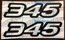 345, T/A Style, Outline, Compatible With/May Fit, Challenger, Charger, 5.7L