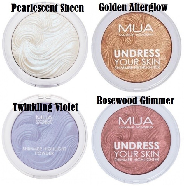 mua shimmer highlighter