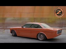Cars 2011 Volvo 142 Custom Zolland Tuning Supercar Super Desk Mat Stitched