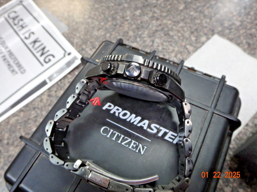 Citizen Promaster Navihawk H804-S126789 48mm grünes Zifferblatt mit Box - Bild 9 von 21