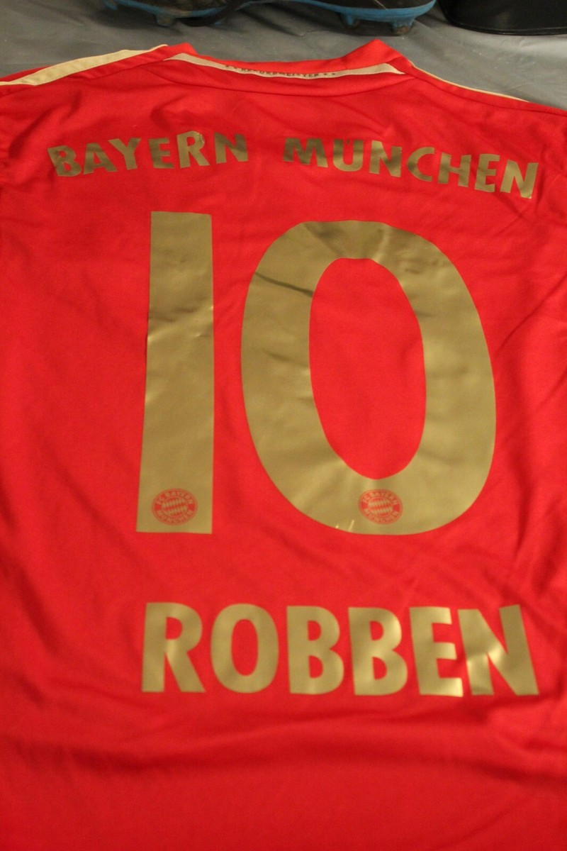 Bayern Munich Home Shirt 2012/13 ROBBEN #10 (S) | eBay Bayern Munich Home Shirt 2012/13 ROBBEN #10 (S) | eBay