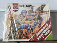Vintage Airfix Model Kit Lot of 2 - WWII Eighth Army  German Paratroops