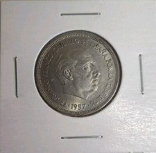 1957 (66) Spain 25 pesetas