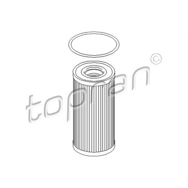 Topran ÖLfilter Filtereinsatz FüR Nissan Qashqai +2 I 2.0 Dci AWD X-Trail-image