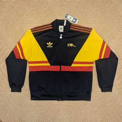 M (L XL) Adidas Originals Arsenal FC Track Top Jacket Collegiate