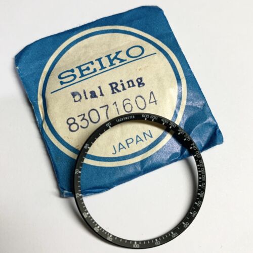 NOS GENUINE DIAL RING FOR SEIKO6138-8001 6138-8000 BABY PANDA JDM P/N 83071604 - Afbeelding 1 van 6